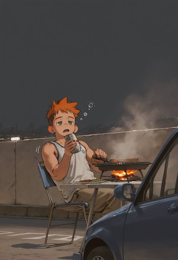 AI-generated image analyzed by PromptLens