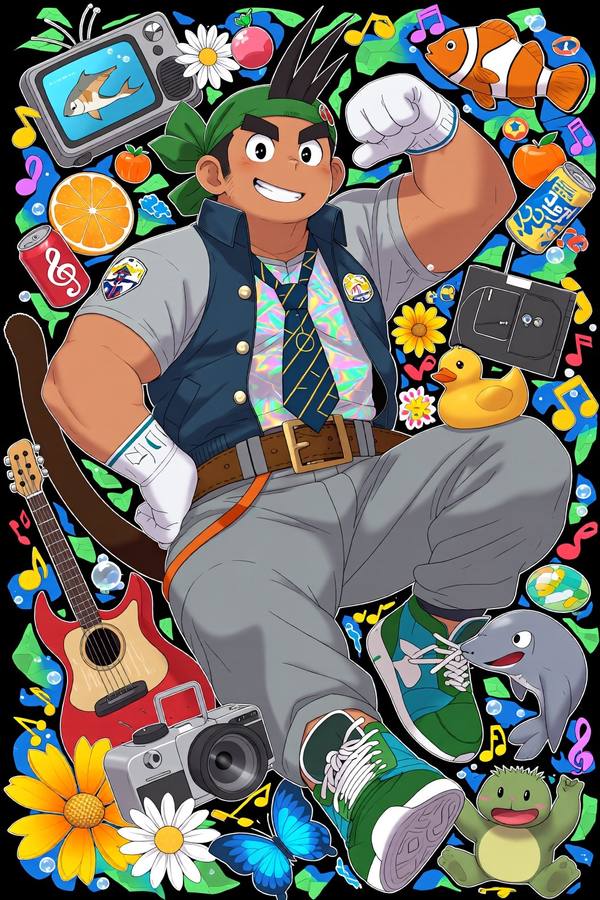 AI-generated image analyzed by PromptLens