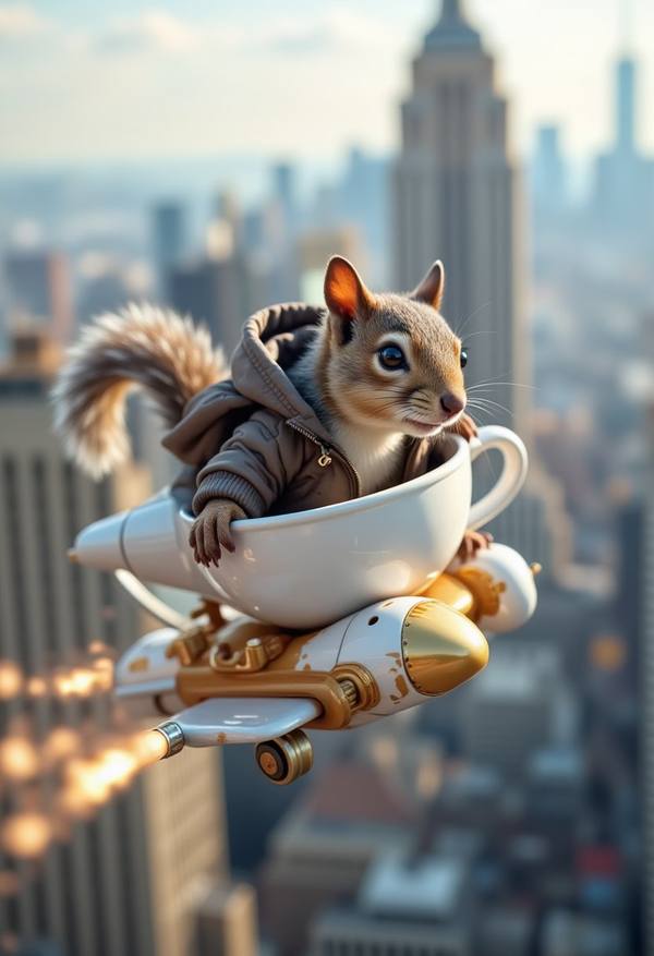 AI-generated image analyzed by PromptLens