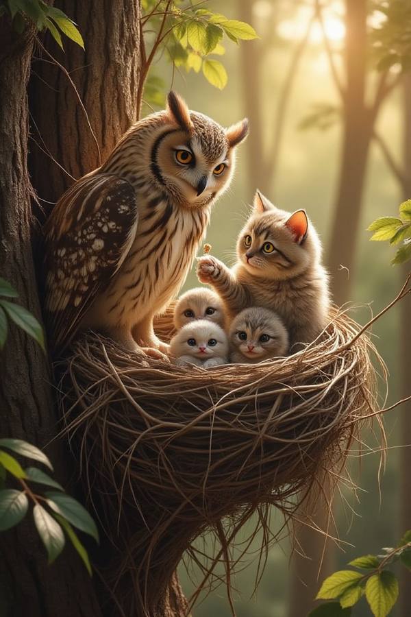 AI-generated image analyzed by PromptLens