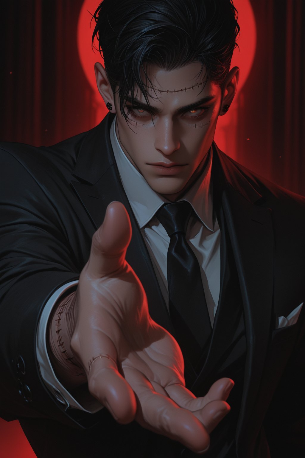 AI-generated image analyzed by PromptLens