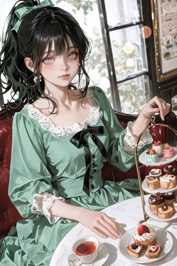 AI-generated image analyzed by PromptLens