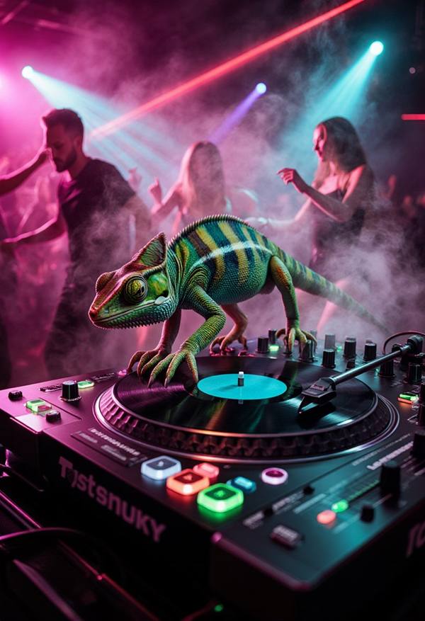 AI-generated image analyzed by PromptLens