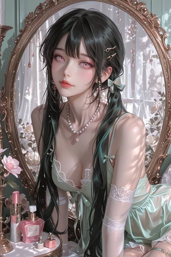 AI-generated image analyzed by PromptLens