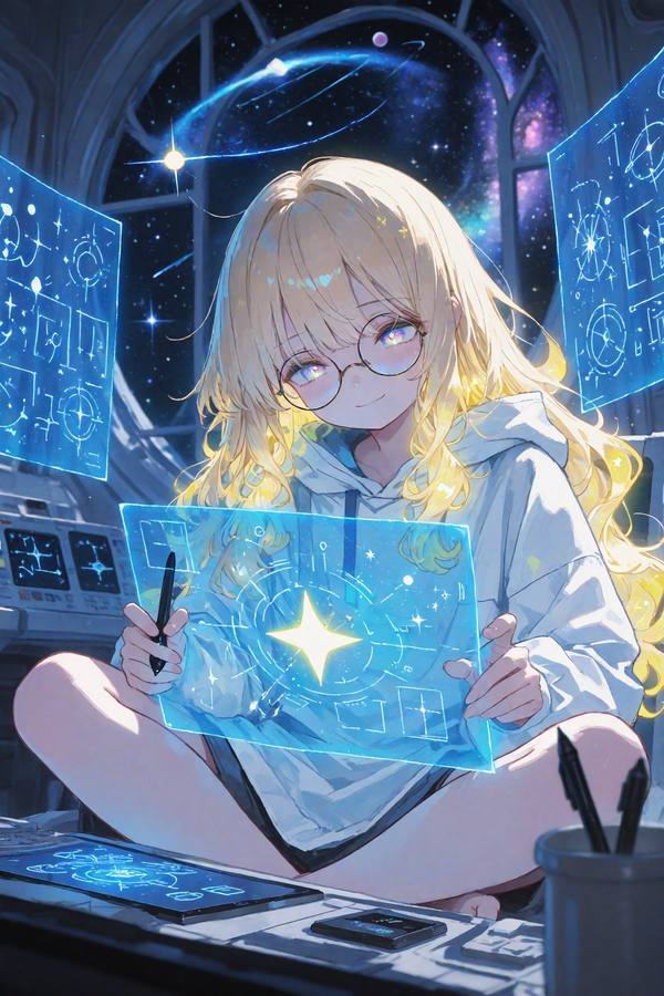 AI-generated image analyzed by PromptLens