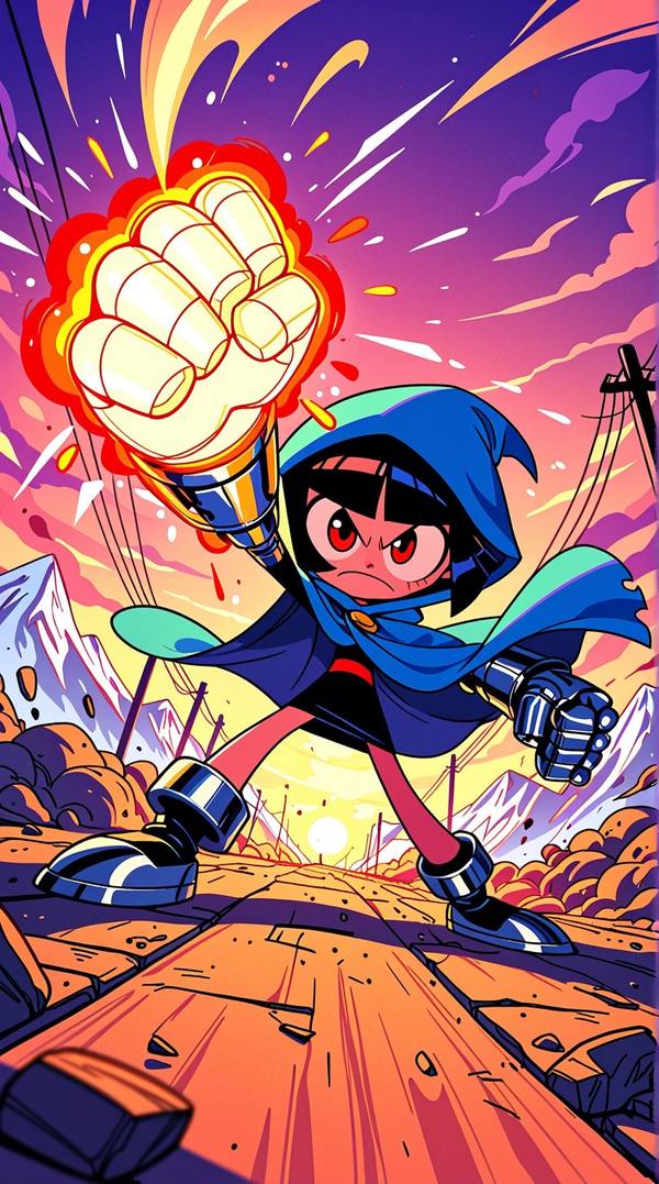 AI-generated image analyzed by PromptLens