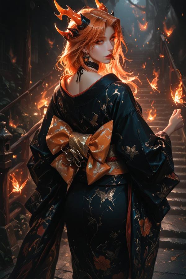 AI-generated image analyzed by PromptLens