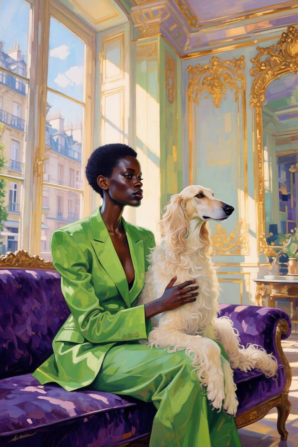 AI-generated image analyzed by PromptLens