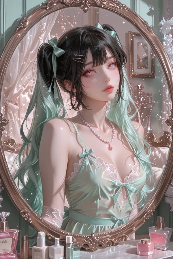 AI-generated image analyzed by PromptLens