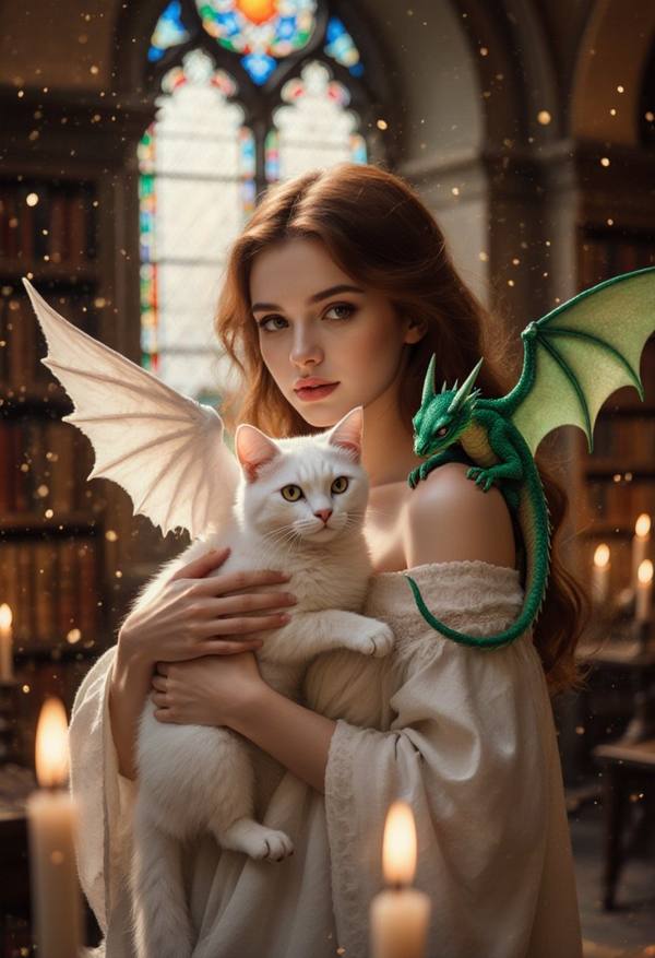 AI-generated image analyzed by PromptLens