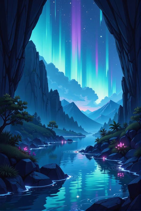 AI-generated image analyzed by PromptLens