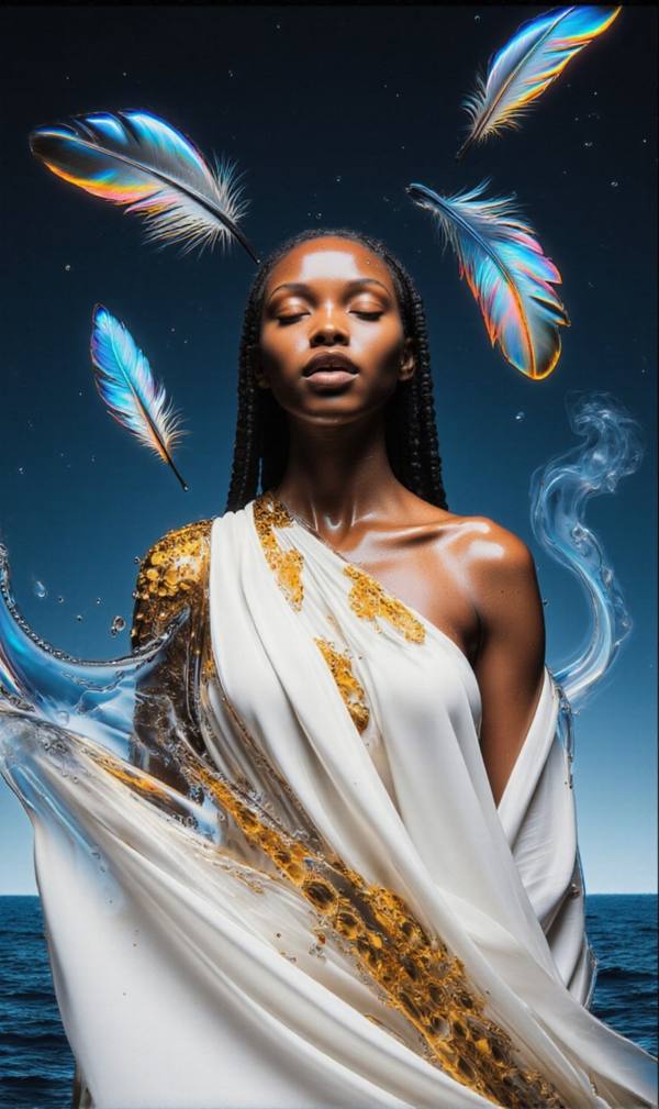 AI-generated image analyzed by PromptLens