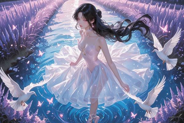 AI-generated image analyzed by PromptLens