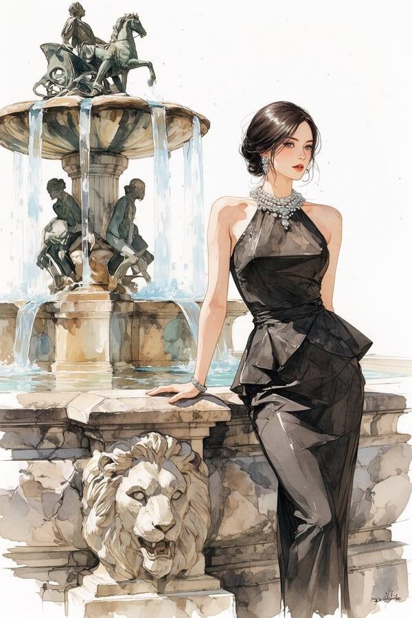 AI-generated image analyzed by PromptLens