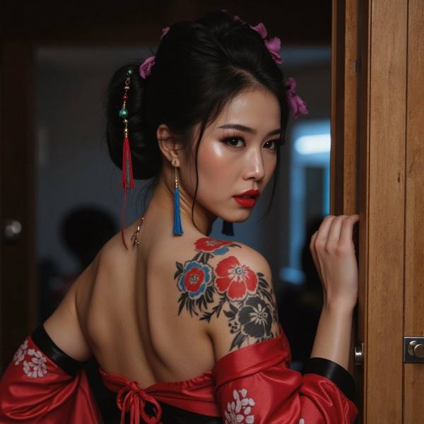 AI-generated image analyzed by PromptLens