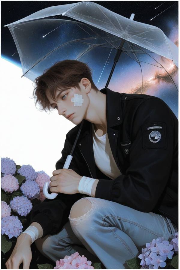 AI-generated image analyzed by PromptLens