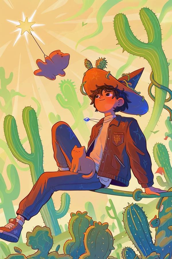 AI-generated image analyzed by PromptLens