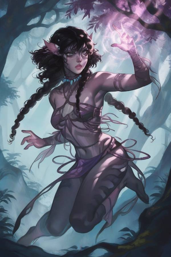 AI-generated image analyzed by PromptLens