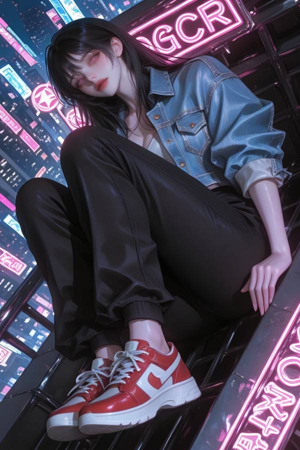 AI-generated image analyzed by PromptLens