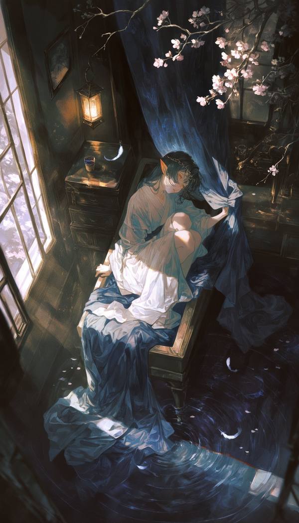 AI-generated image analyzed by PromptLens