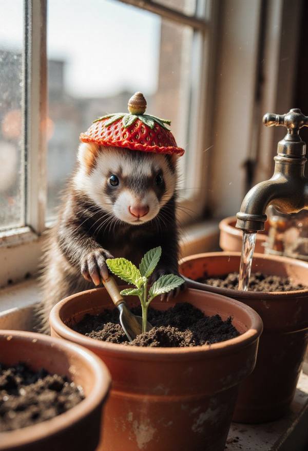 AI-generated image analyzed by PromptLens