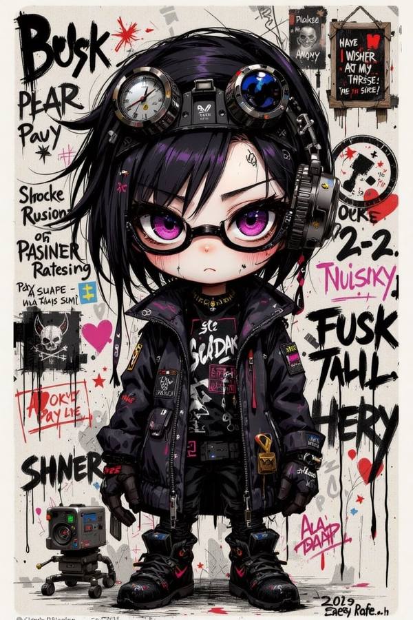 AI-generated image analyzed by PromptLens