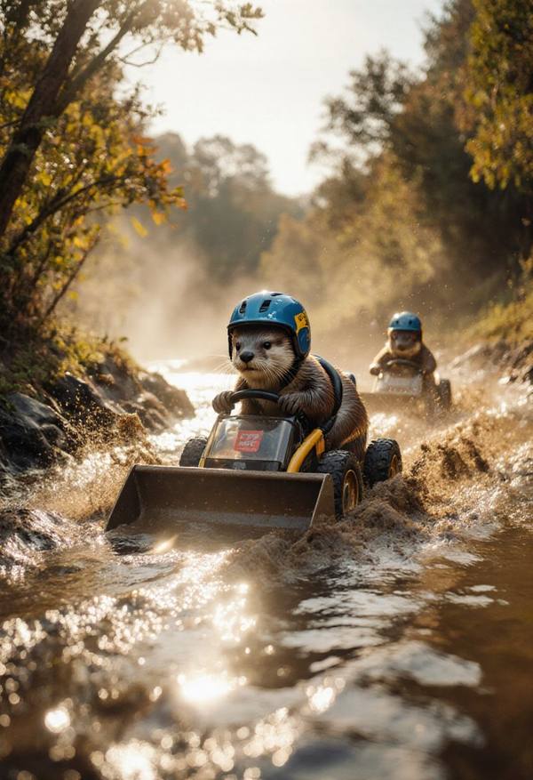 AI-generated image analyzed by PromptLens