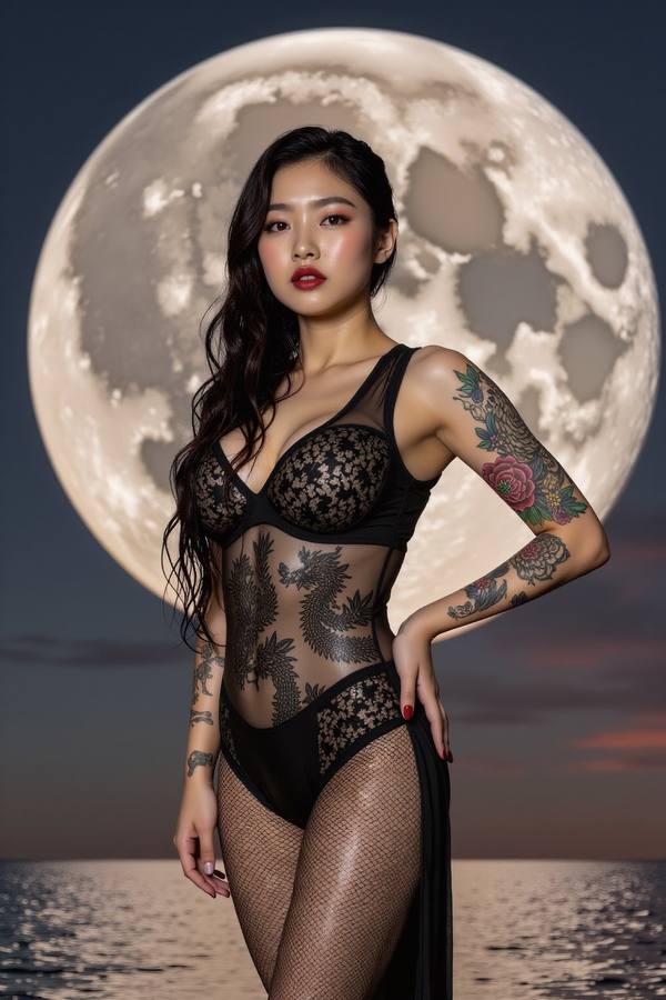 AI-generated image analyzed by PromptLens