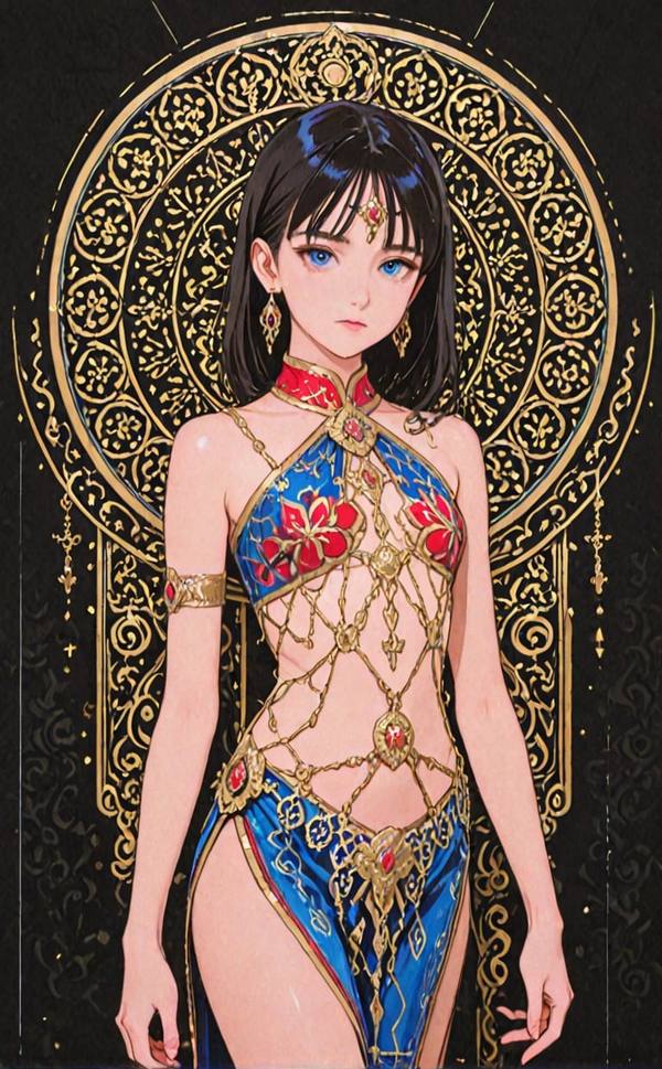 AI-generated image analyzed by PromptLens