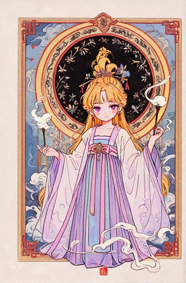 AI-generated image analyzed by PromptLens