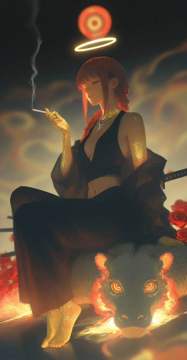 AI-generated image analyzed by PromptLens