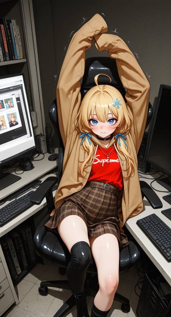 AI-generated image analyzed by PromptLens