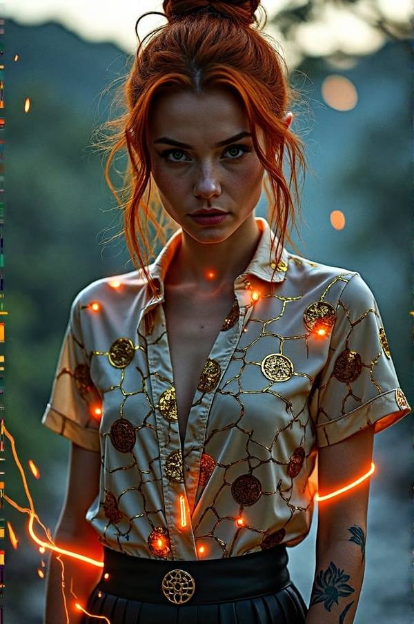 AI-generated image analyzed by PromptLens