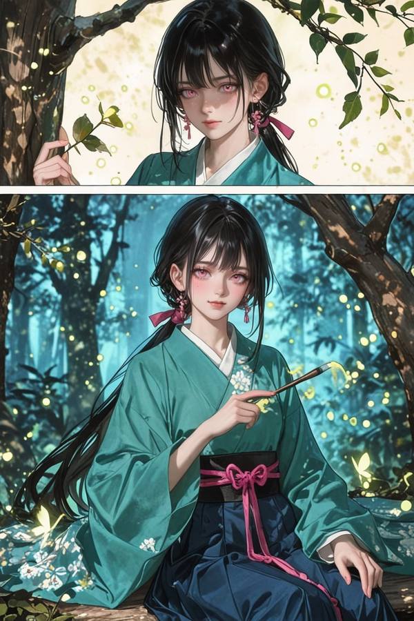 AI-generated image analyzed by PromptLens