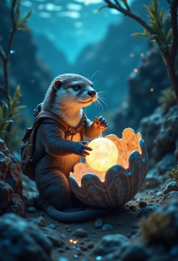 AI-generated image analyzed by PromptLens