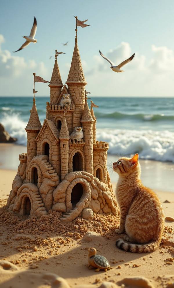 AI-generated image analyzed by PromptLens