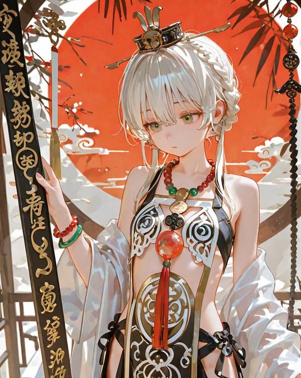 AI-generated image analyzed by PromptLens