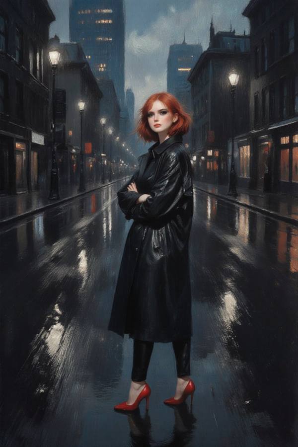 AI-generated image analyzed by PromptLens