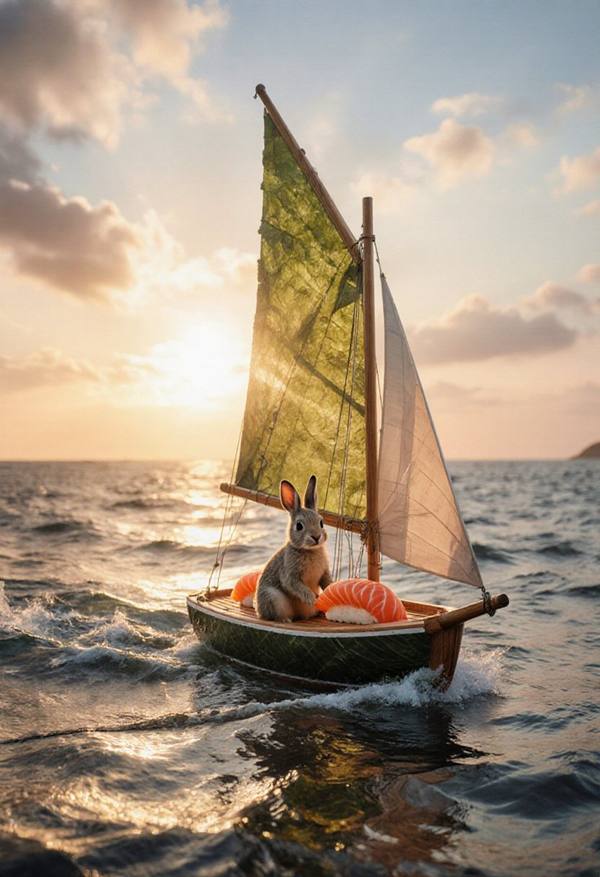 AI-generated image analyzed by PromptLens