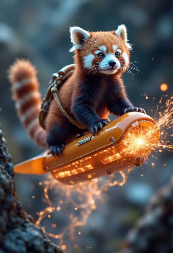 AI-generated image analyzed by PromptLens