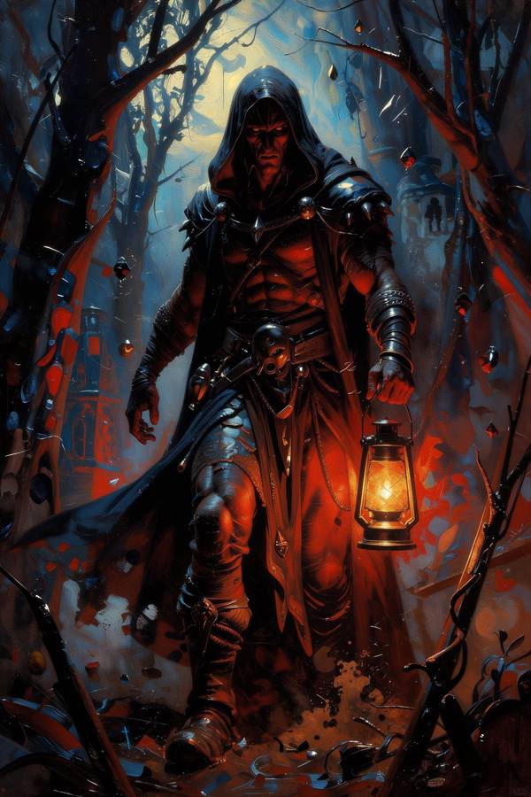 AI-generated image analyzed by PromptLens