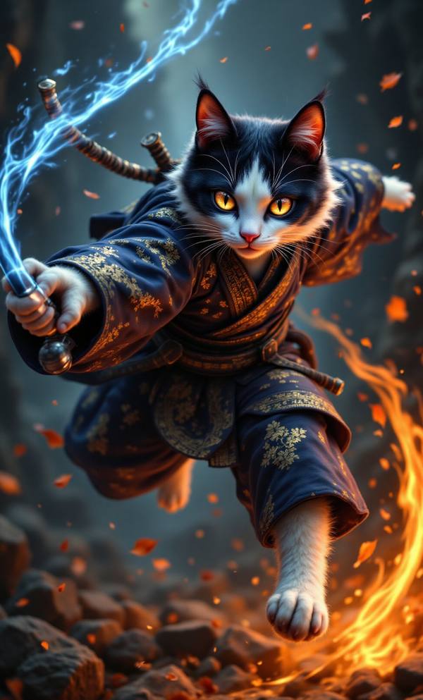 AI-generated image analyzed by PromptLens