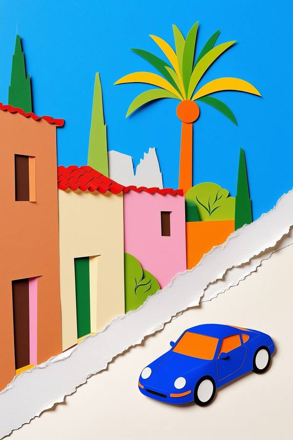 AI-generated image analyzed by PromptLens