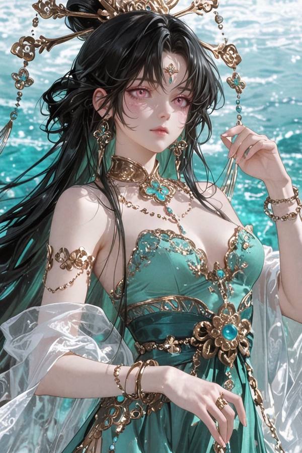 AI-generated image analyzed by PromptLens