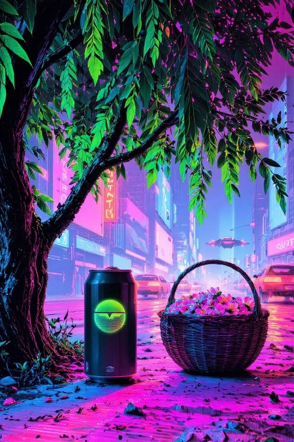 AI-generated image analyzed by PromptLens