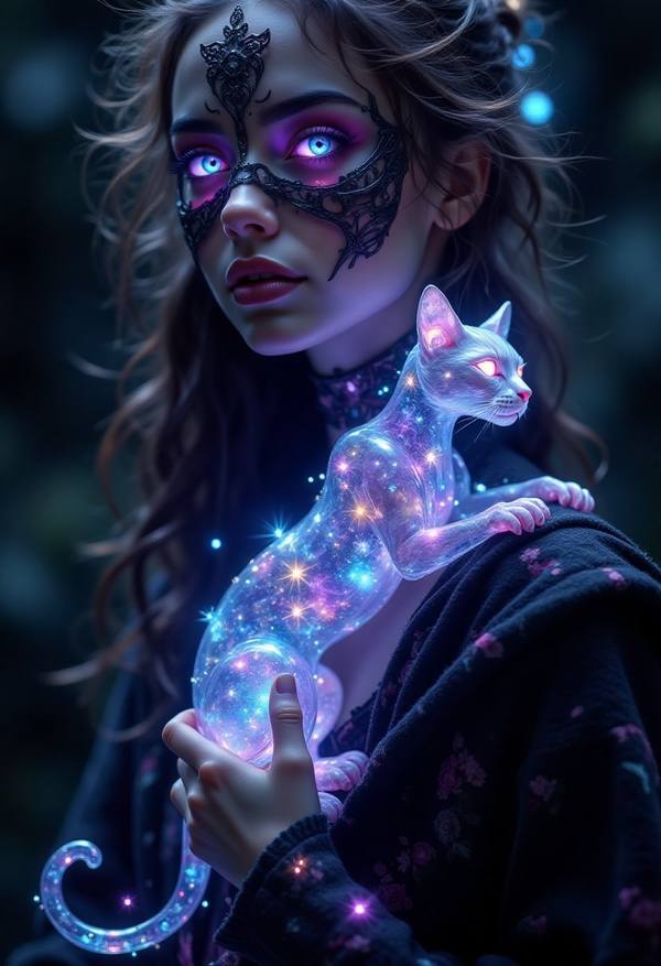 AI-generated image analyzed by PromptLens