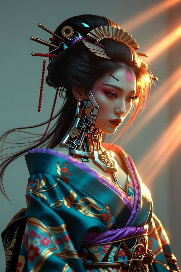 AI-generated image analyzed by PromptLens