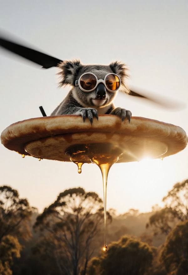 AI-generated image analyzed by PromptLens