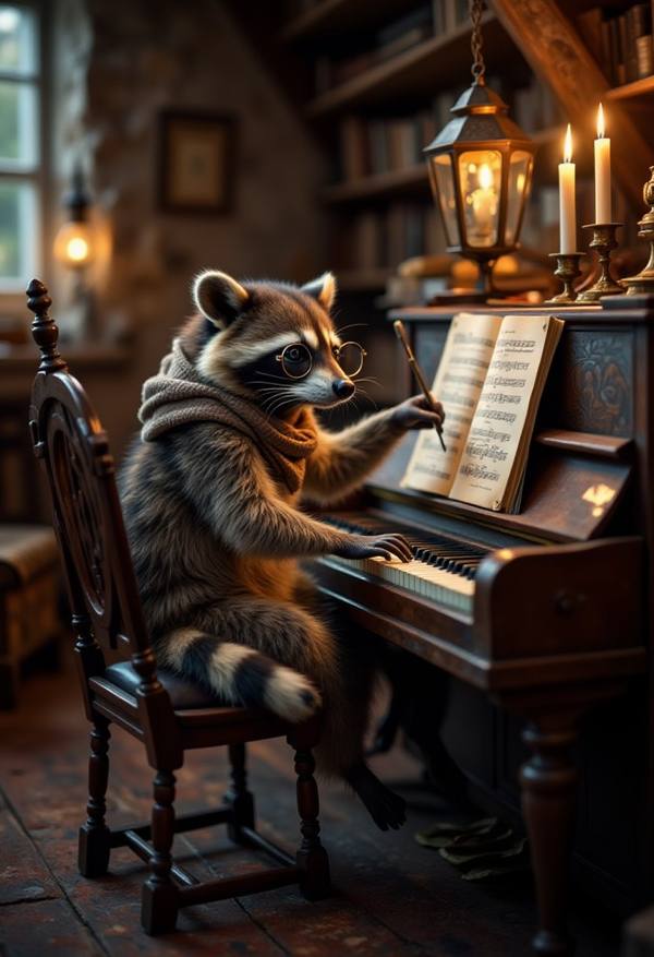 AI-generated image analyzed by PromptLens