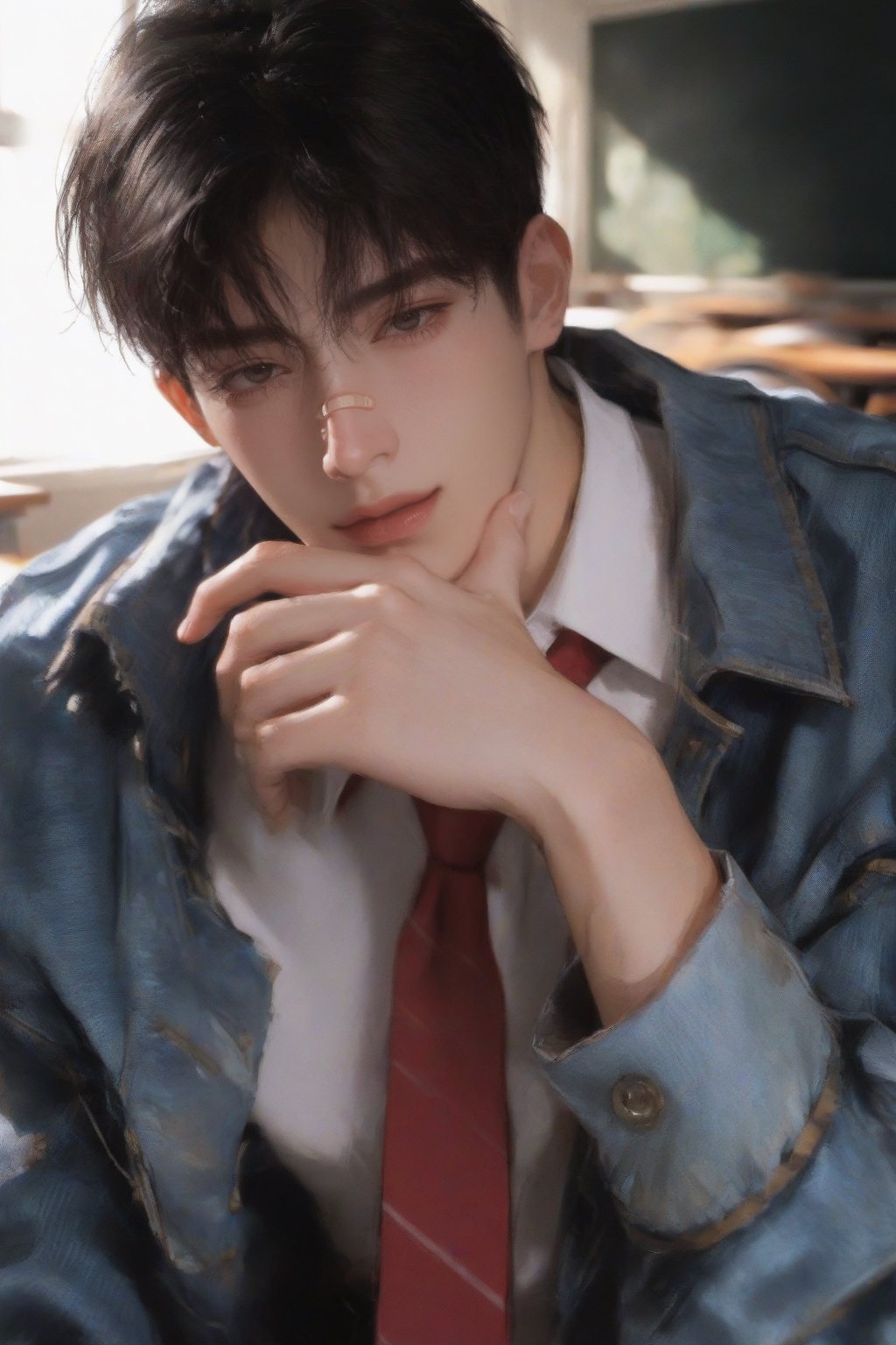 AI-generated image analyzed by PromptLens